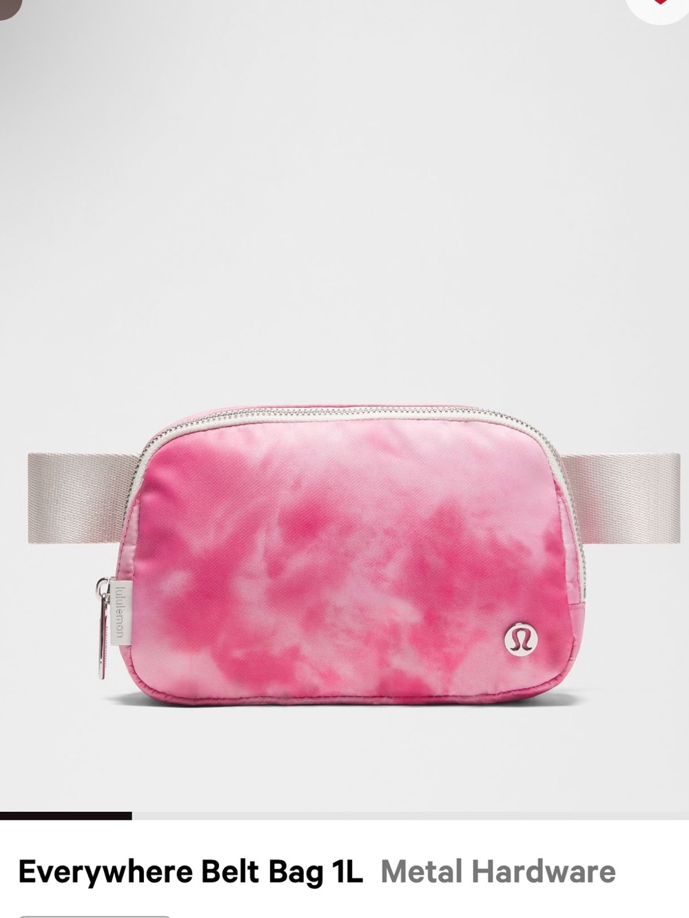 Everywhere belt bag 1 L NWT SMOOTHIE PRINT STRAWBERRY